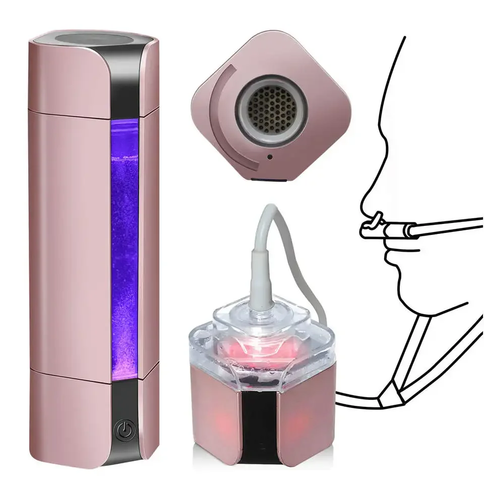 Portable Hydrogen Water Bottle with Hydrogen Breathing USB Hydrogen-Rich Water Bottle Ionizer