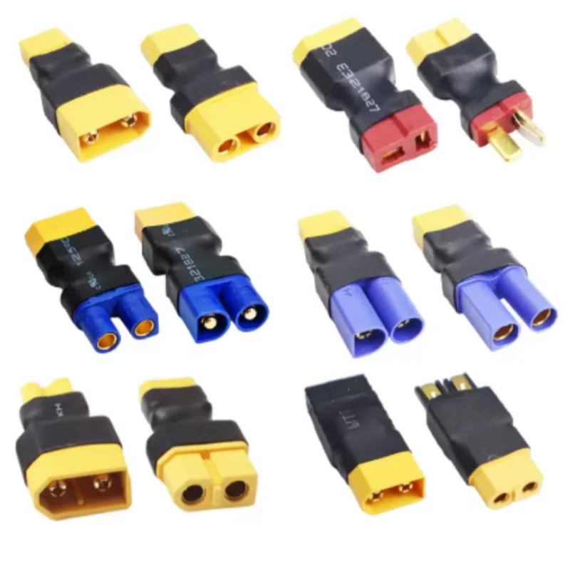 RC-Fahrzeug- und Schiffsmodell-Lithiumbatterie-Konvertierungskopf XT60-Stecker auf TRX-Stecker T-Stecker auf TRX-Stecker EC3 auf TRX – Detail 6