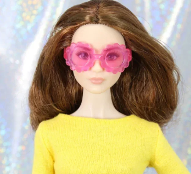 Doll accessories sunglassess necklace toy watch bracelet earings for Bbie dolls Top36
