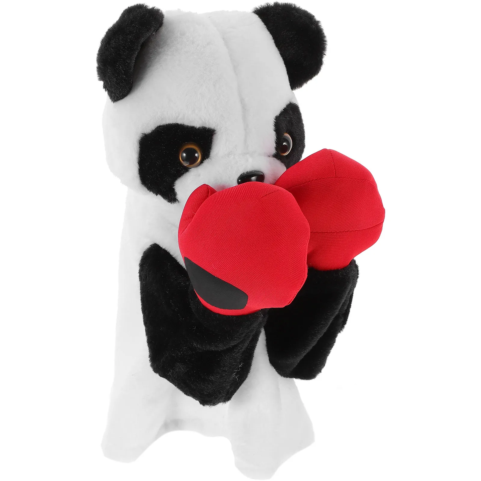 

Cartoon Boxing Panda Hand Puppet Interactive Sound Effects Storytelling Role Play Early Education Parent Child Fun