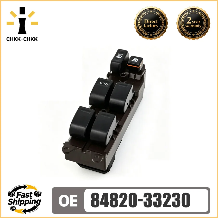 

CHKK-CHKK New Car Accessory Power Window Control Switch FOR Toyota Camry Scion xA xB 2004-2007 84820-33230,8482033230