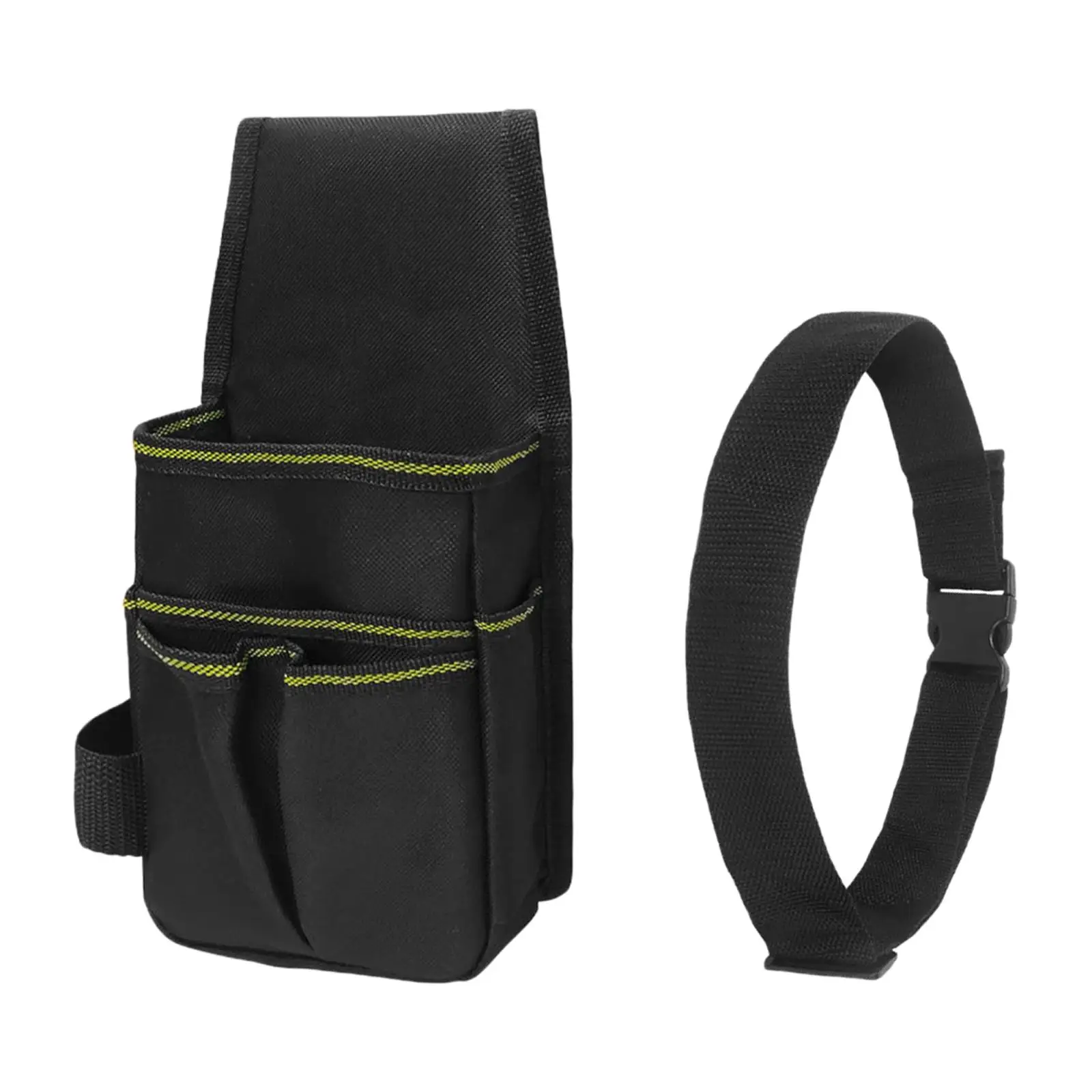 Tool Belt Bag Adjustable Belt Electrician Tools Bag with Multiple Pockets Portable Waist Bag for DIY Florists Plumbing Carpenter