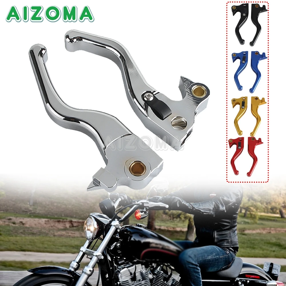 Image of Motor 2-3 Finger Lenker Kupplung Bremshebel Für Harley Sportster Forty-Eight Eisen Low/SuperLow Nightster Roadster XL 1200 883