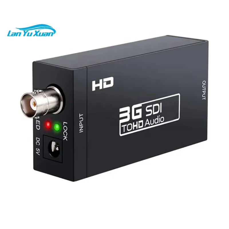 3G SDI HD Converter to HD MI 1080P SDI to HD Capture Converter  for Monitor HDTV