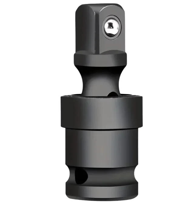 1/2 Inch Drive Universal Joint Socket Adapter 360° Swivel Steel Ball Impact Socket for Electric Wrench Efficiency Enhancement