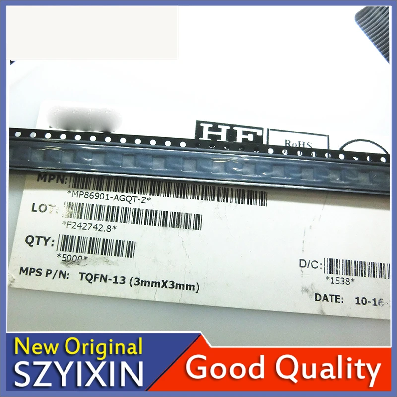 10Pcs/Lot New Original MP86901-AGQT-Z TQFN-13 ON-OFF Controller 26V 12A Good Quality  In Stock