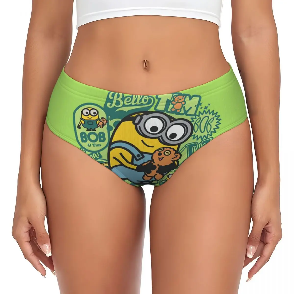 

Custom Women Minions Manga Panties Comfort Briefs Underwear