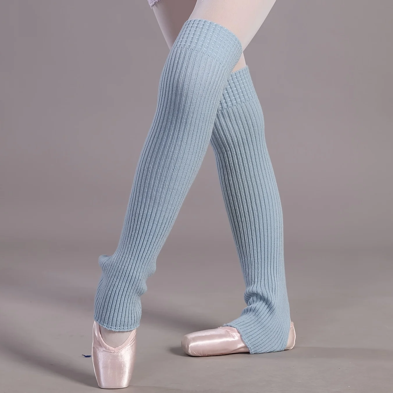 Paire de jambières sans pieds pour femmes, chaussettes de rinçage professionnelles, adaptées à la danse, au yoga, au ballet et au pilates