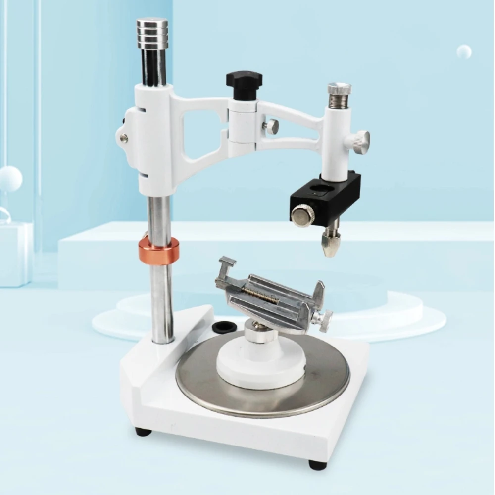 

Dental Lab Equipment Parallelometer Square Base Surveyor Visualizer Lab Parallel Surveyor With Tools & Handpiece Holder Square