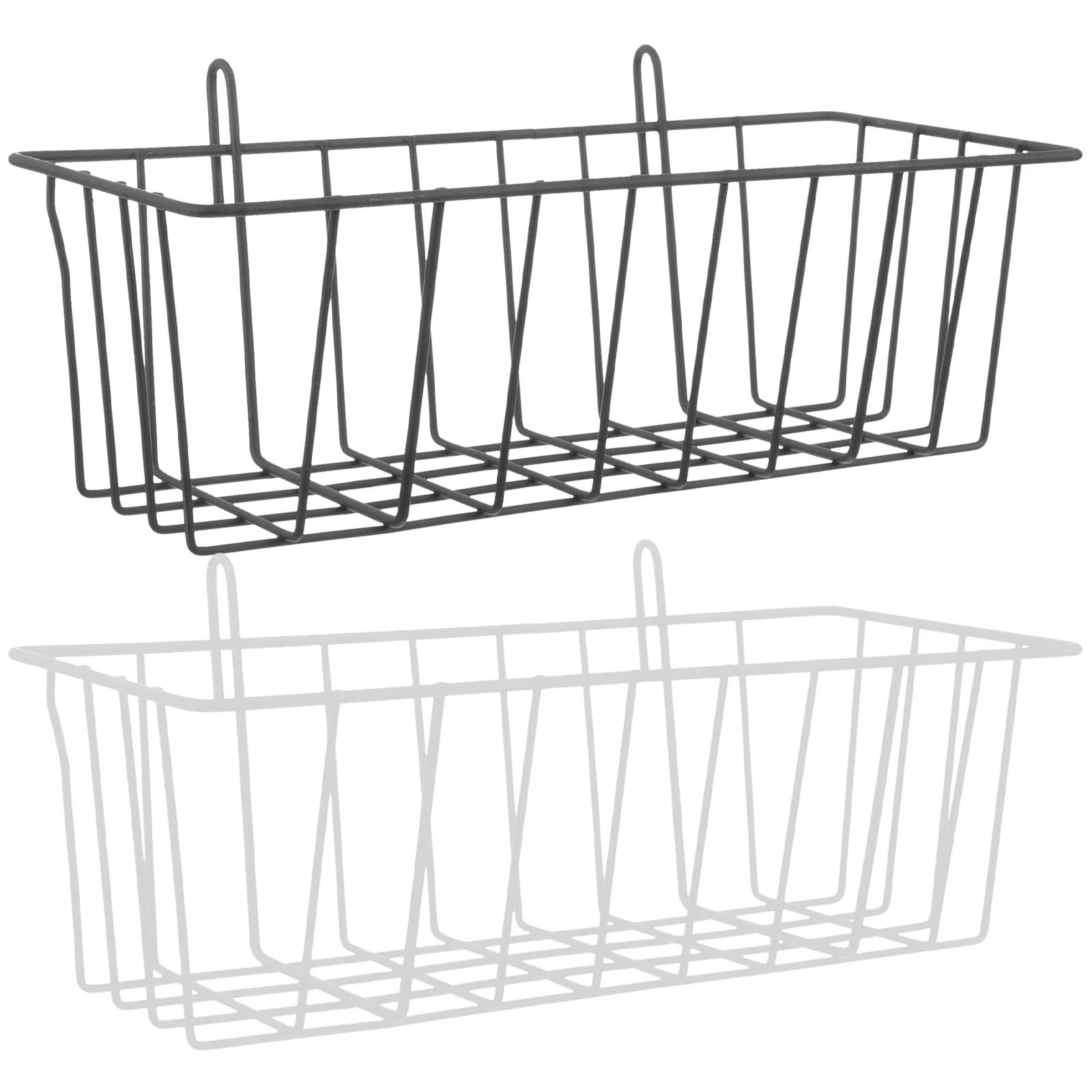 

2pcs Rabbit Hay Feeder Durable Cage Wrought Iron Small Animal Bunny Easy Clean Portable Storage Convenience Daily Use