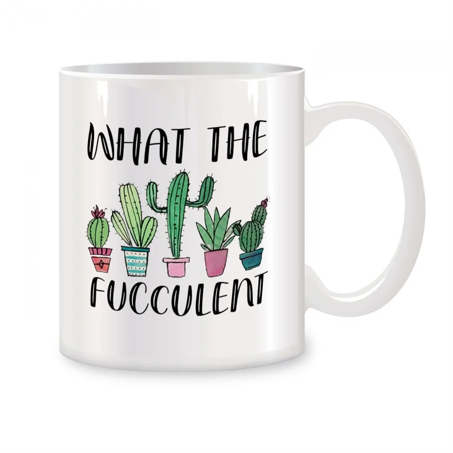 

Tazas de Cactus para mamá, tazas de plantas suculentas, café de cerámica, té, blanco, 11 oz