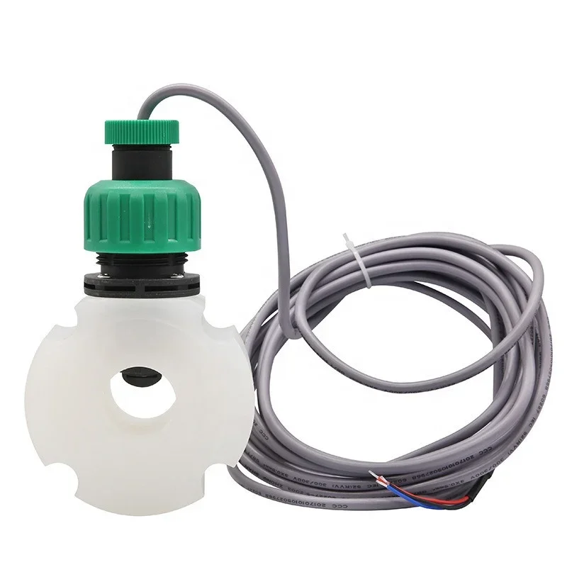 Corrosion Resistant ABS/PP Material Plug-in Rotor Flowmeter Liquid Flow Sensor Customized DN20-450mm Flange Wheel Sensor