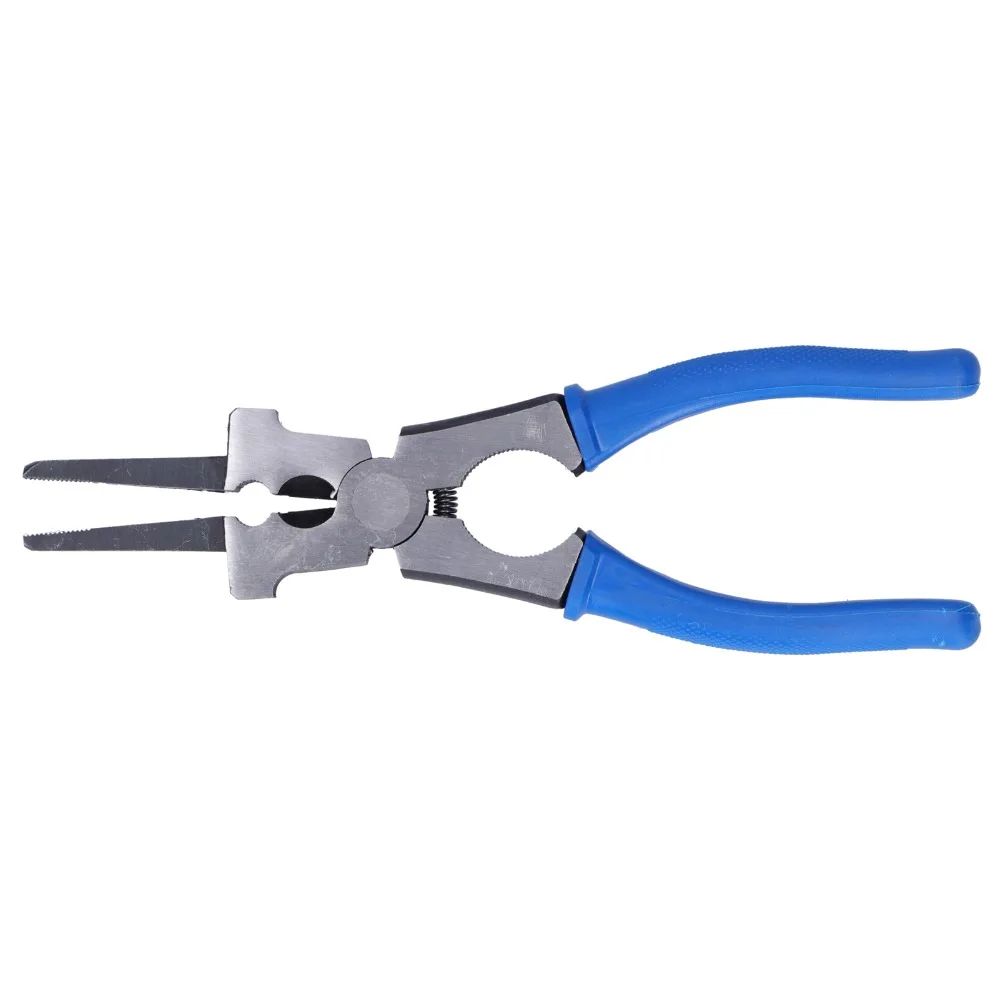High Carbon Steel MIG Welding Pliers Anti-Slip Grip Drop Forged Welding Accessories 8 Inch Length Insulated Handle