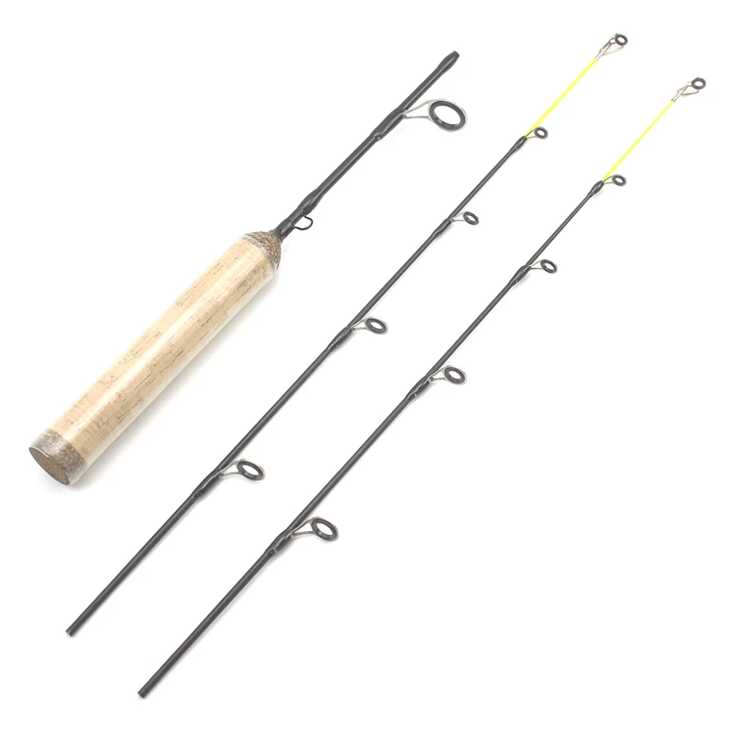 Lowest Profit 2Tips Lightweight Ice Fishing Pole 65cm 37g Ice Fishing Rod Winter Fishing Casting Rod Fishing Tackle ROD FISH ROD