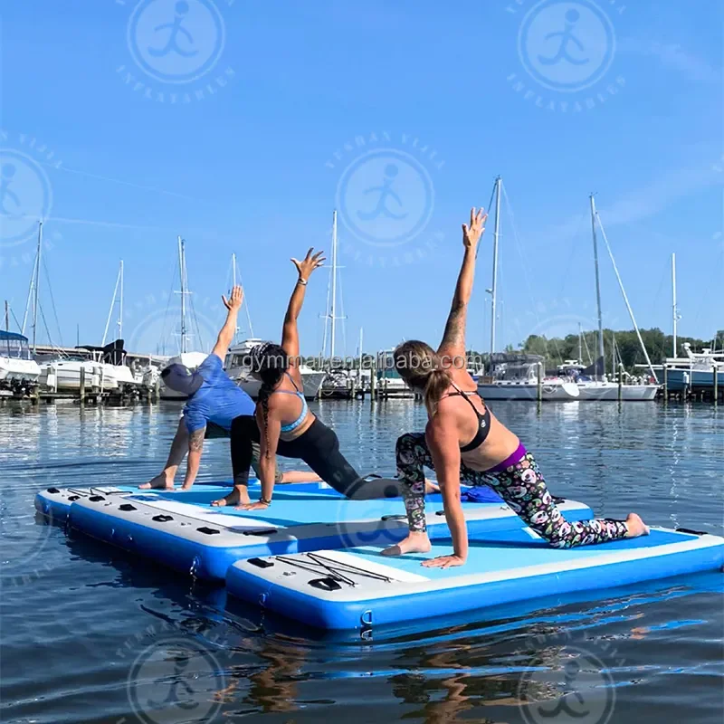 

Hot Sale Inflatable Water Yoga Mat For Sport And Yoga Board On Water