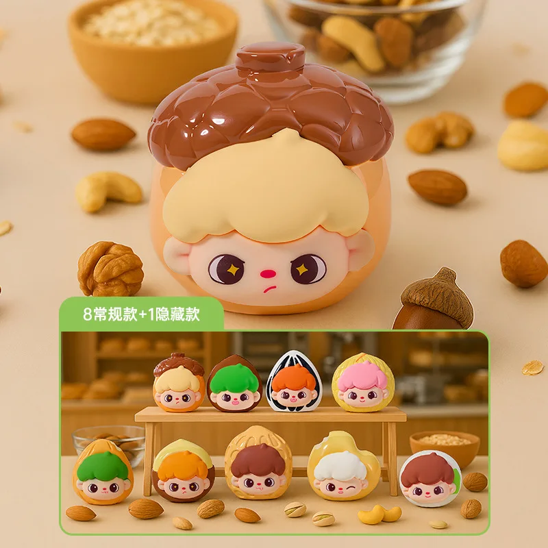

Cartoon Cute Ornament Daily Nut Series Blind Box Creative Trendy Play Handmade New Cute Birthday Gift Wholesale