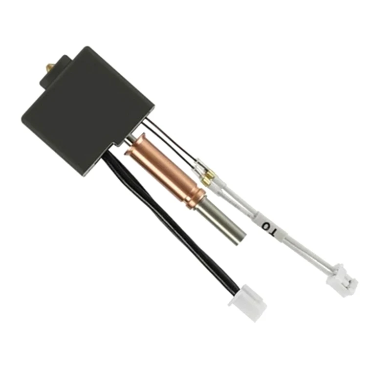 Hotend for 3 Combo Print Head Extruder Kit Heater Block Heating Thermistor for 3 B-A12I