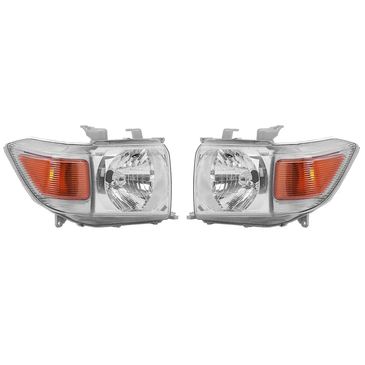 Pair Car Headlight Corner Light For Toyota Landcruiser VDJ 70 76 78 79 Series 2007-2019 Front Head Light Lamp Assembly