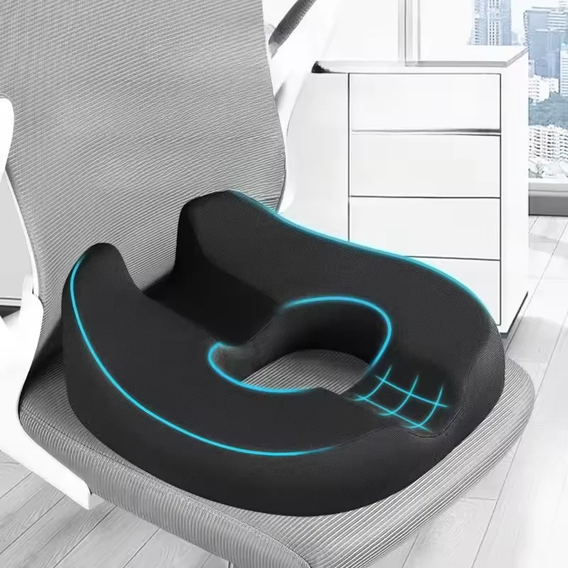 Donut Pillow Coccyx Car Seat Cushion for Prostate, Sciatica, Pelvic Floor, Memory Foam Chair Pad, Sitting Cushion, Floor Cushion