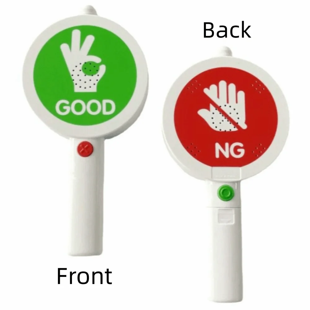 Double-Sided KT Board Keychain Voice Response Mini Capsule Hold Up The Sign Electronic Abstract Novelty Hand Held Response Card