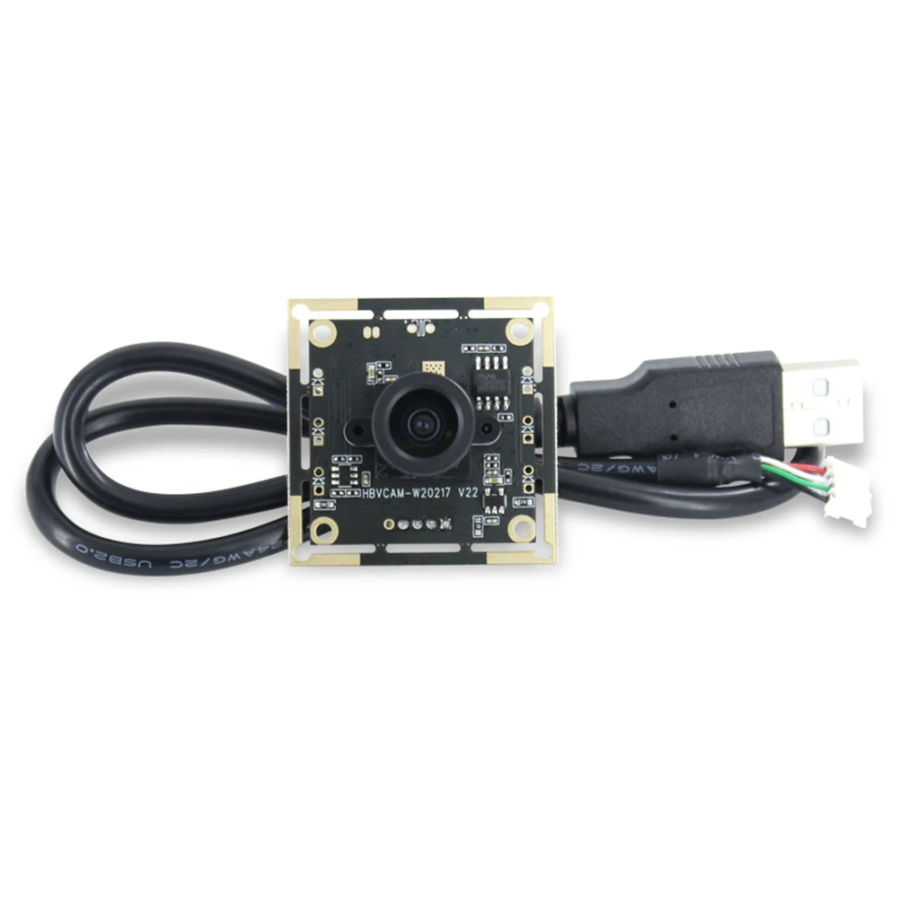 OV9732 Lens Monitoring Module 1280x720 60/72/100/160/180 Degree Adjustable Manual-focus MJPG/YUY2 for Face Recognition Projects