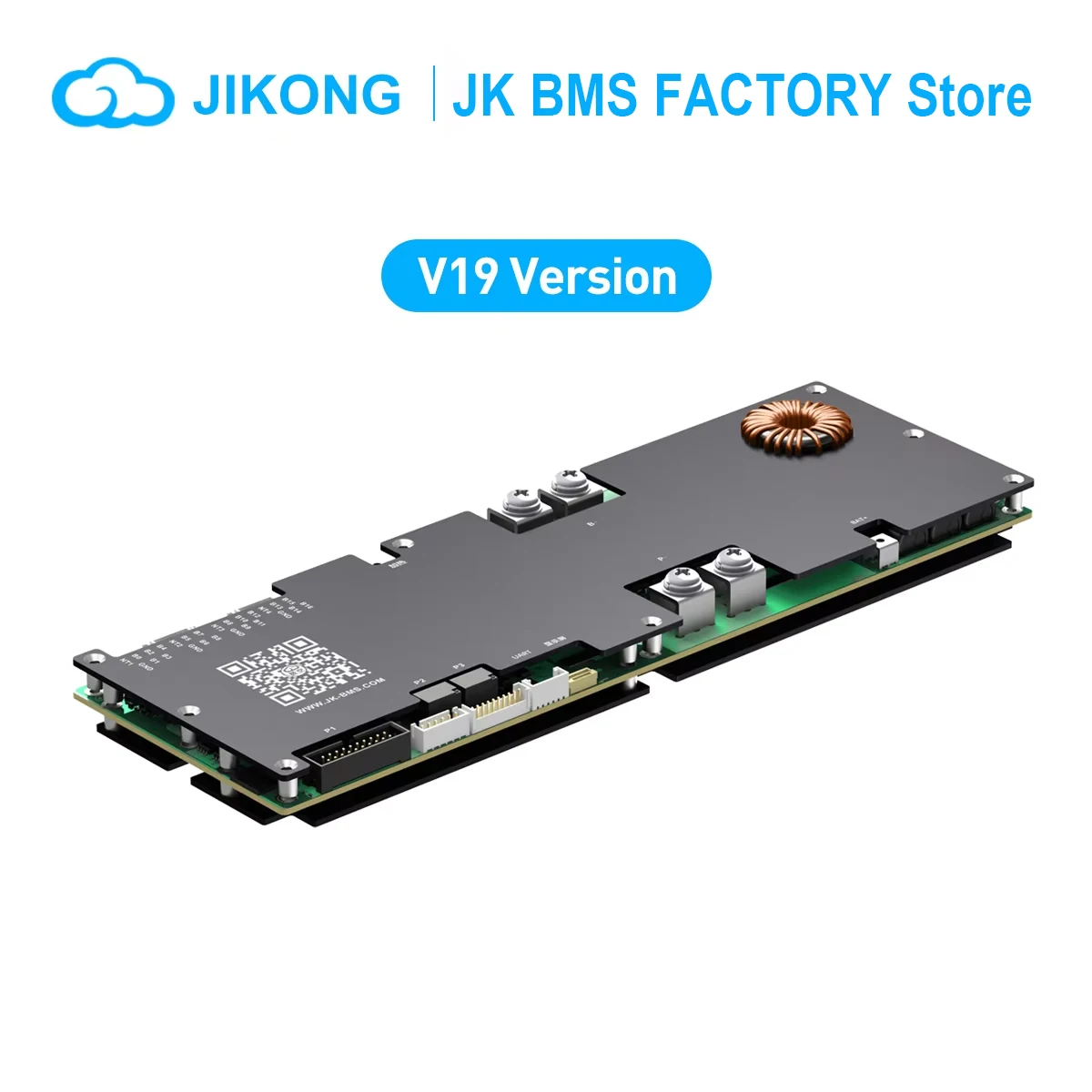 JIKONG ESS V19 عاكس الطاقة المنزلية BMS 8S 24V 16S 48V Li-ion Lifepo4 LTO بطارية موازن نشط BMS 2A الحرارة CANBUS RS485