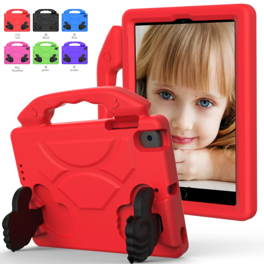 Kids Case for iPad mini 5 4 3 2 1 7.9 inch A2124 A2125 A1538 A1432 A2125 A2126 A2133 Thumbs Up EVA Stand Shockproof Tablet Cover