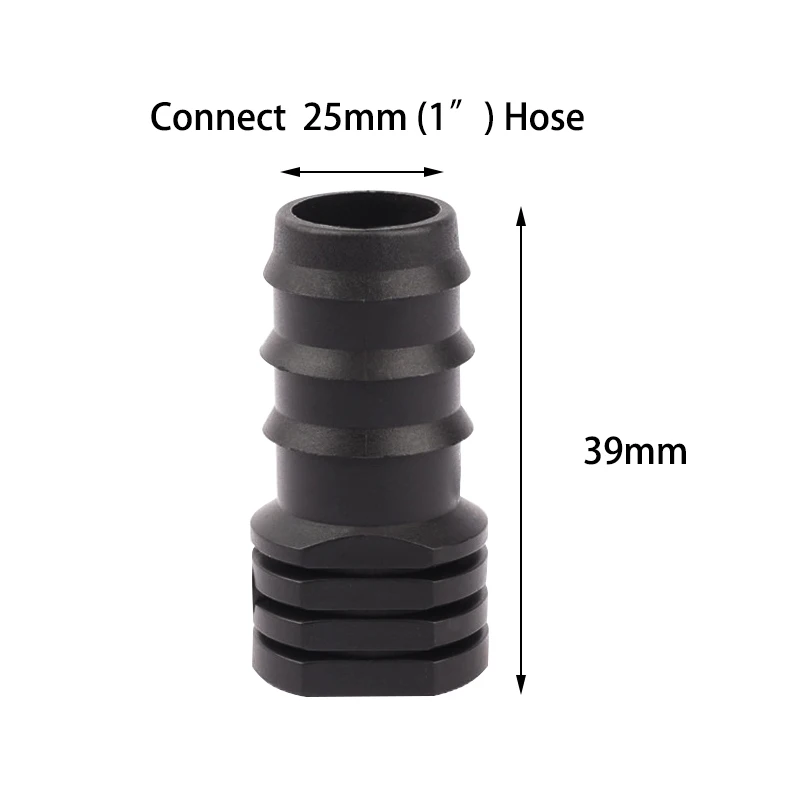 10 szt. Wąż ogrodowy 16mm 20mm 25mm korek końcówka węża uszczelka wodna wąż z tworzywa sztucznego korek do nawadniania nawadniania kropelkowego