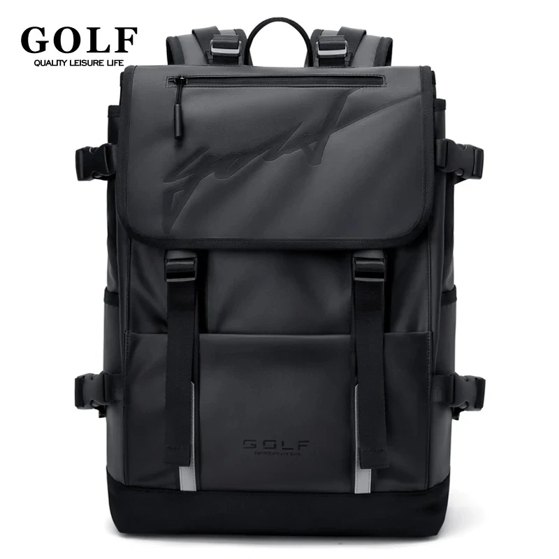 GOLF Backpack Men Black Business Laptop Bag Fashion Briefcase Backpacks Versatile Stylish University Bags Boys Travel Waterproof