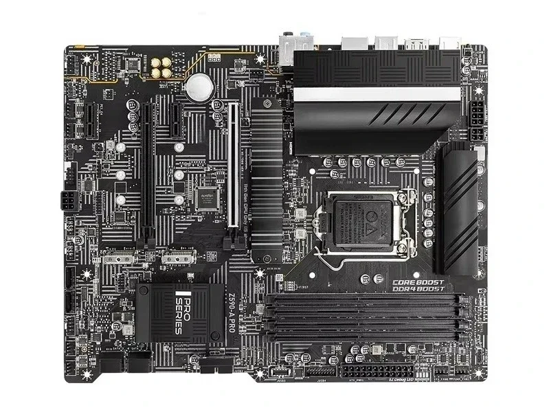 

Основная плата для настольных ПК MSI Z590-A PRO, 1200 контактов, поддержка процессора 10 11 поколения