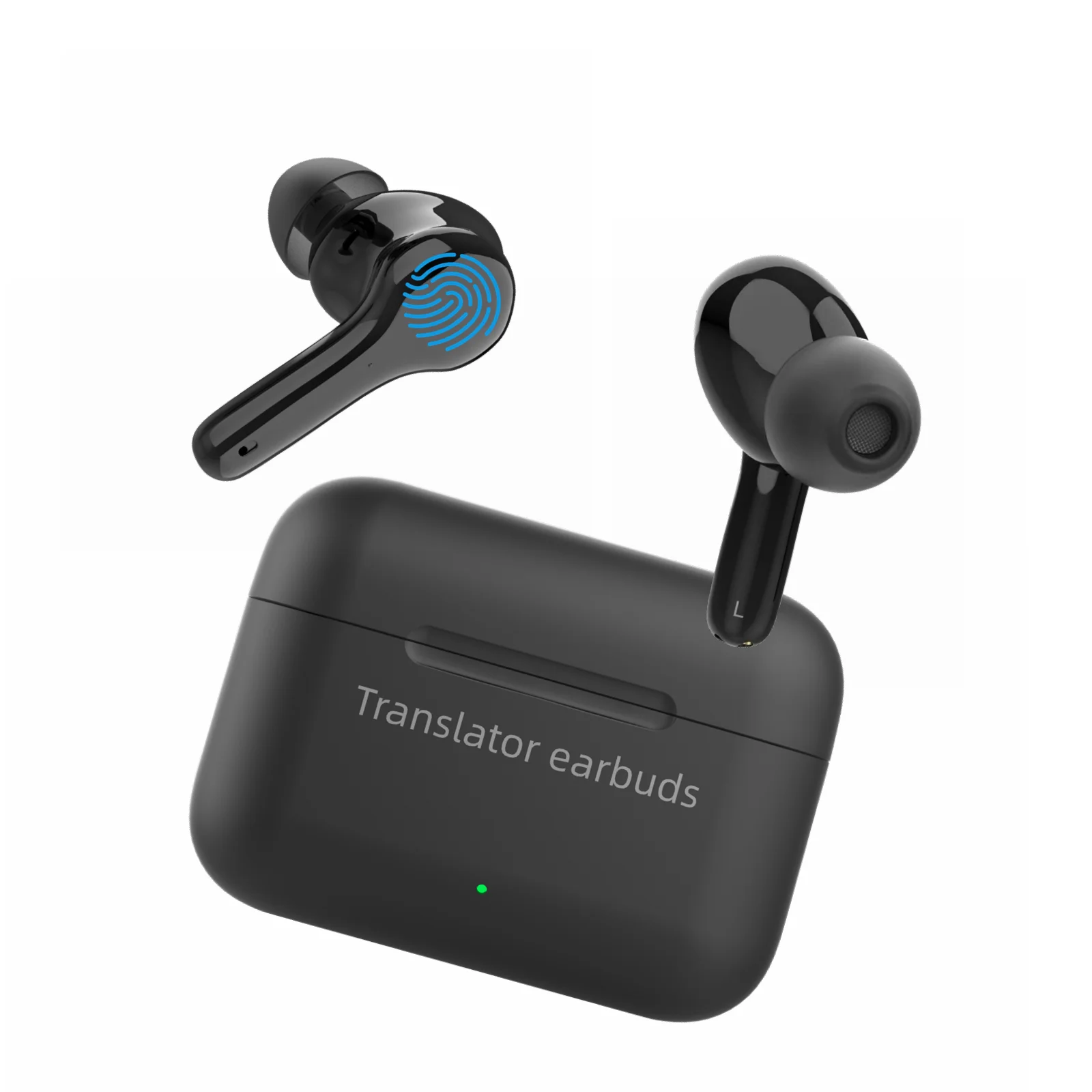 

Wooask M6 Translator Earbuds,Two-way Real Time Translator Headphones in 144 Languages,No WiFi Needed,0.5 Seconds Fast Reaction