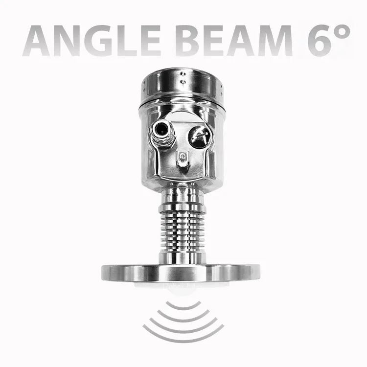 Non-contact  tank radar Level Sensor, 1 mm Accuracy, Metal Material, Suitable for Power Plant System to Display High Level