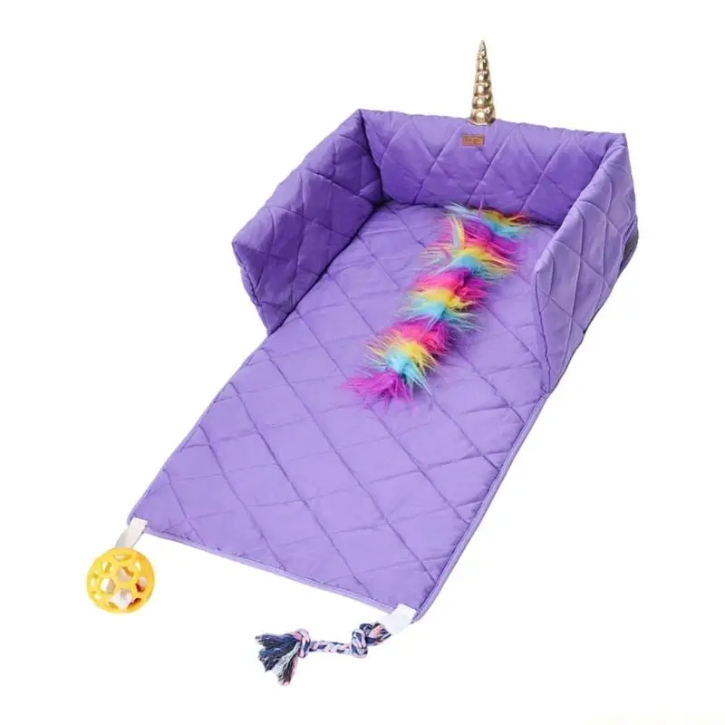 QX2E Winter Cats Bed Sofa Winter Warm Nest Pet Bed for Small Media Dogs Cats Comfortable Puppies Bed Pet Supply