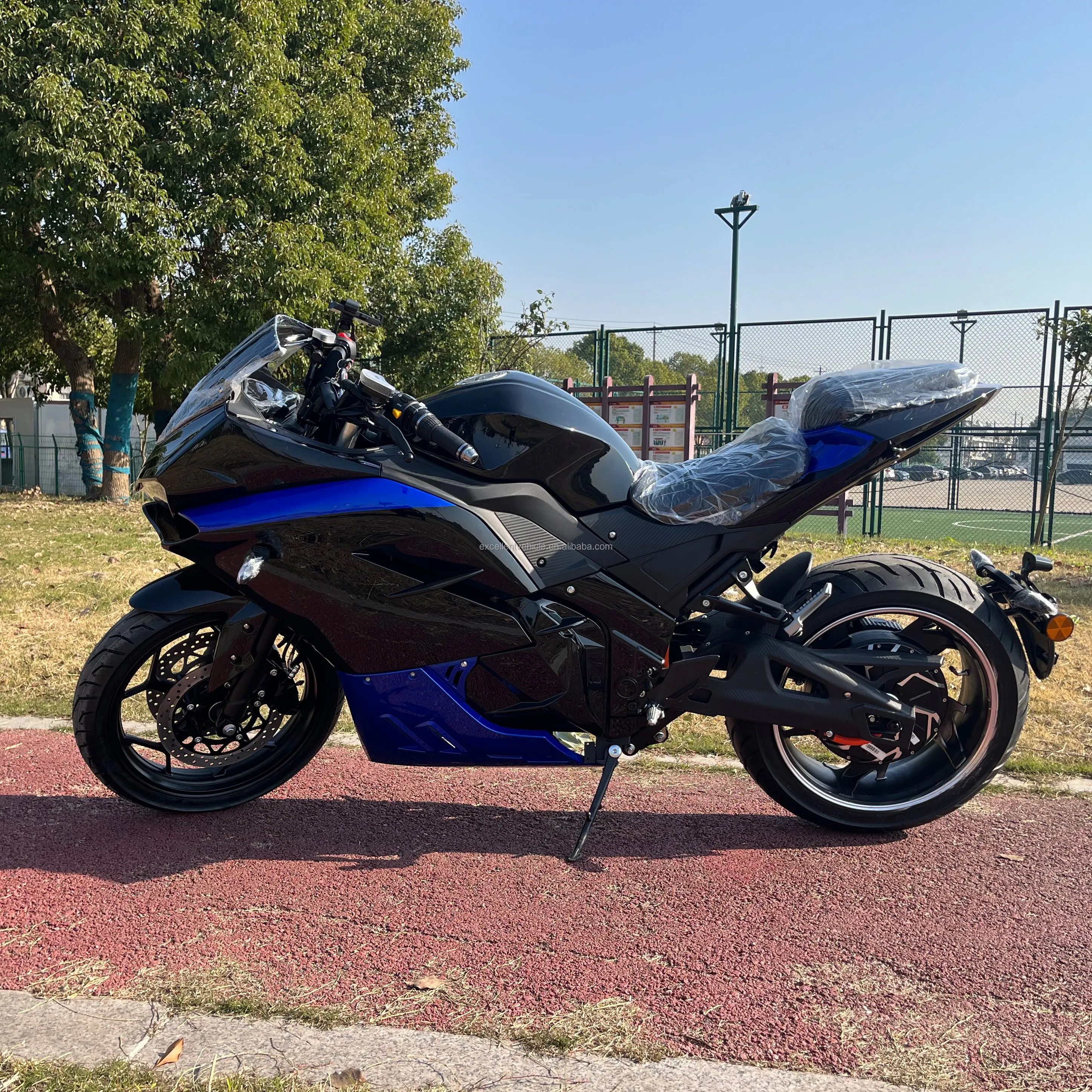 72V 5000W Electric Motorcycle - 80Ah Lithium-Batterie Renn-E-Motorrad 72V 5000W Offroad-Elektromotorrad