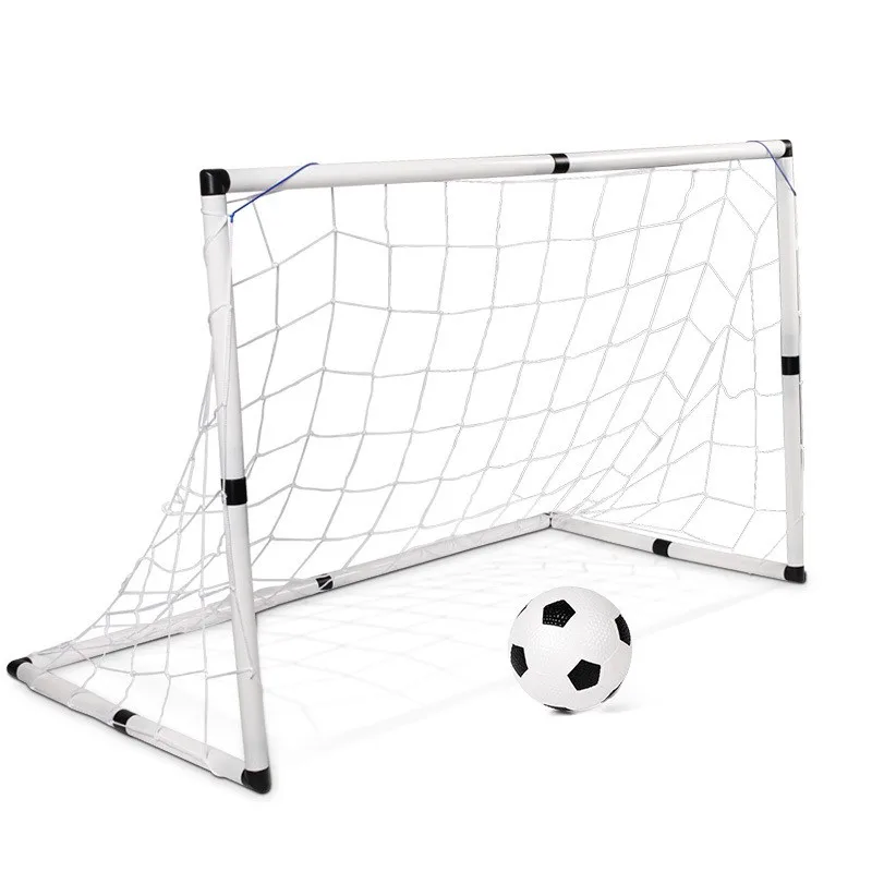 

92CM Extra-Large Double Soccer Goals - Portable Indoor Outdoor Plastic Sports Gear