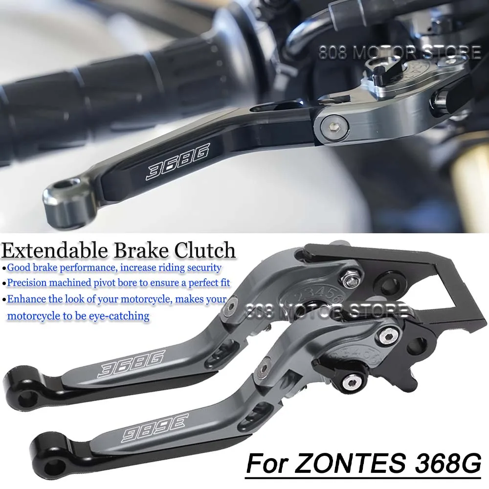 

For Zontes zontes 368G 368g Motorcycle Accessories CNC Adjustable Folding Extendable Brake Clutch
