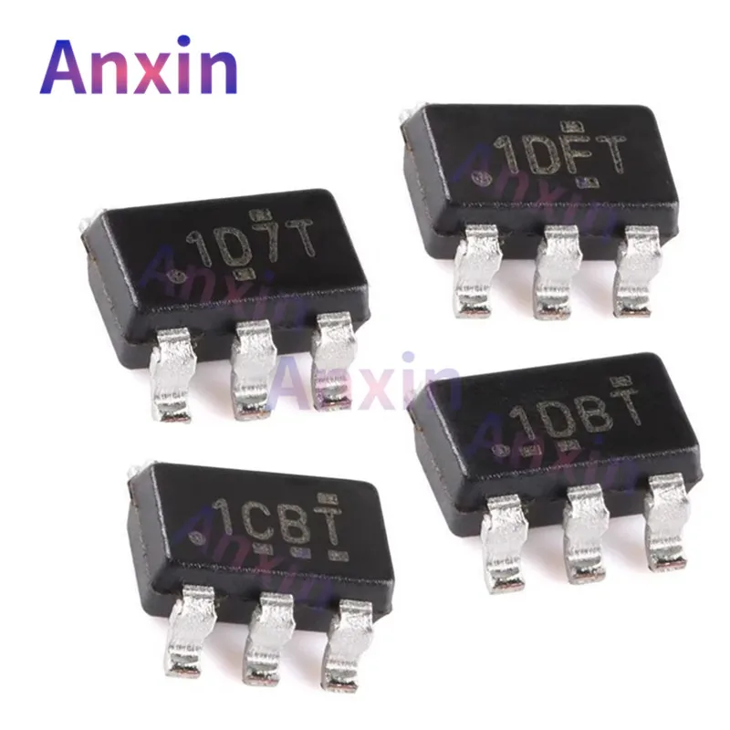 

50PCS TLV74333PDBVR TLV74312 TLV74318 TLV74325 TLV74328 TLV74330 1D7T 1DDT 1DGT 1CBT SOT23-5 3.3V 300mA Low-Dropout Regulator IC