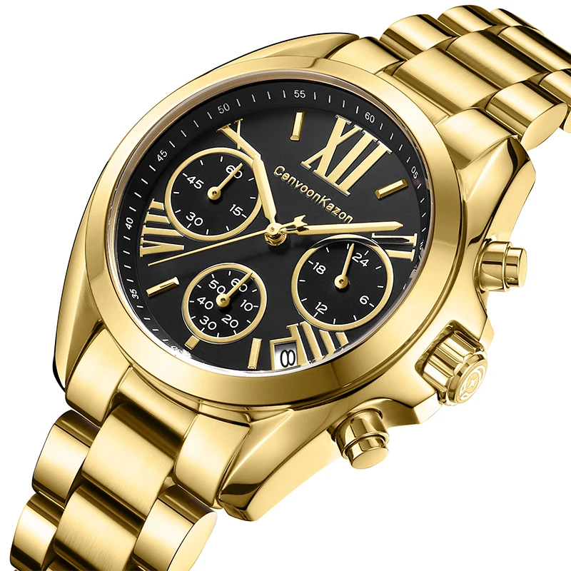 Designer Luxury Watch Brands Quartz Watches For Men Women Business Fashion Gold Electronics Ornaments with High-end Jewelry Box
