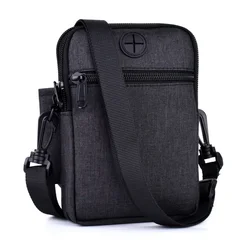 Travel Neck Passport Pouch Holder Multifunction Shoulder Bag Hidden Hanging Wallets for Cards Money Phone Documents Organizer