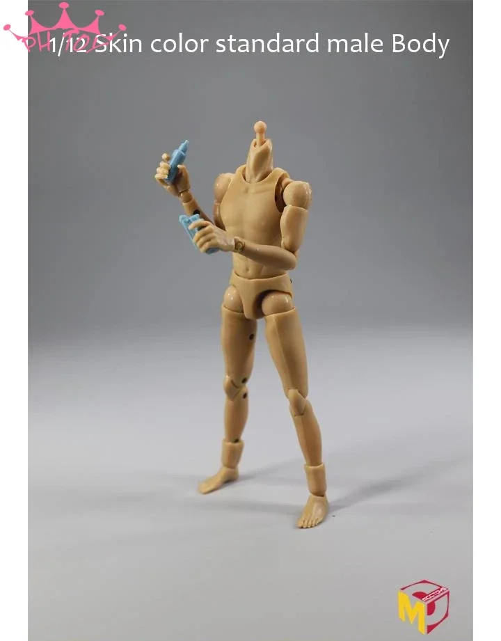

MCCToys MCC023 1/12 Scale Standard Male Soldier Figure Body Model Narrow Shoulders Action Figure Body Accessory in Stock