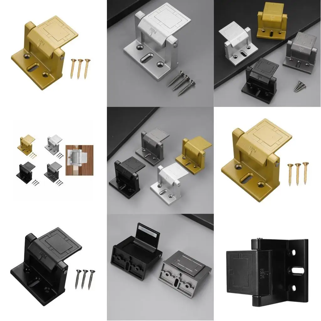 

652F Upgrades Security Door Catches Easy Installation Multifunctional Door Lock Catches set for Barns Garages Bathrooms window