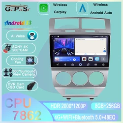 Radio samochodowe Android 13 dla Dodge Caliber 2007-2010 Nawigacja GPS Wideo Auto Stereo Odtwarzacz multimedialny Ekran Bez 2din 5G Wifi DVD