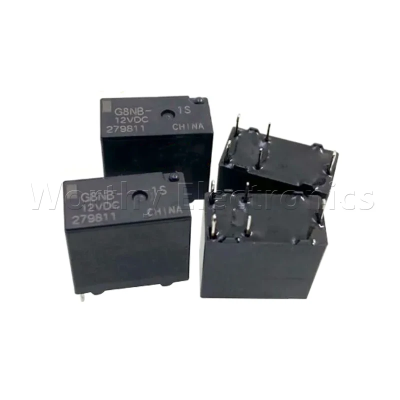 

Free shipping 10pcs/lot relay 12VDC 30A 5PIN G8NB-1S-12VDC