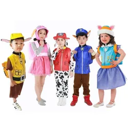 Kids Halloween Clothing Children P-PatrolING dogs Marshall Chase Skye Cosplay Costume Carnival Girls Boys Birthday Party Clothes