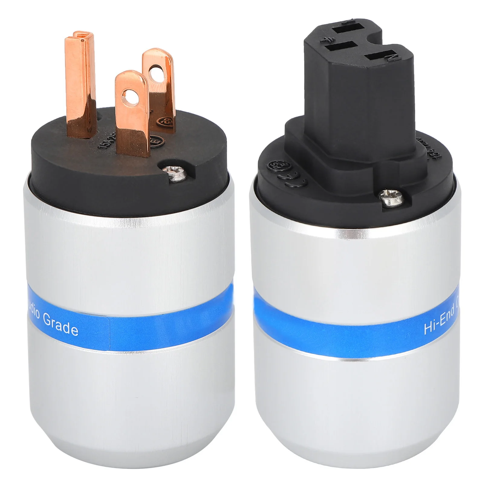 

M106/F106 Power Plug Pure Copper HiFi Audio Power Connector Plug Pure Copper Connector Plug