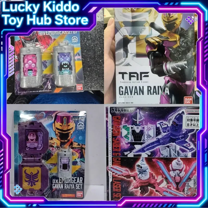 Em Estoque: Boneco Articulado Colecionável Bandai Gavan Raiya Super Space Sheriff Taf Tokusatsu Anime - Brinquedo Modelo para Fãs