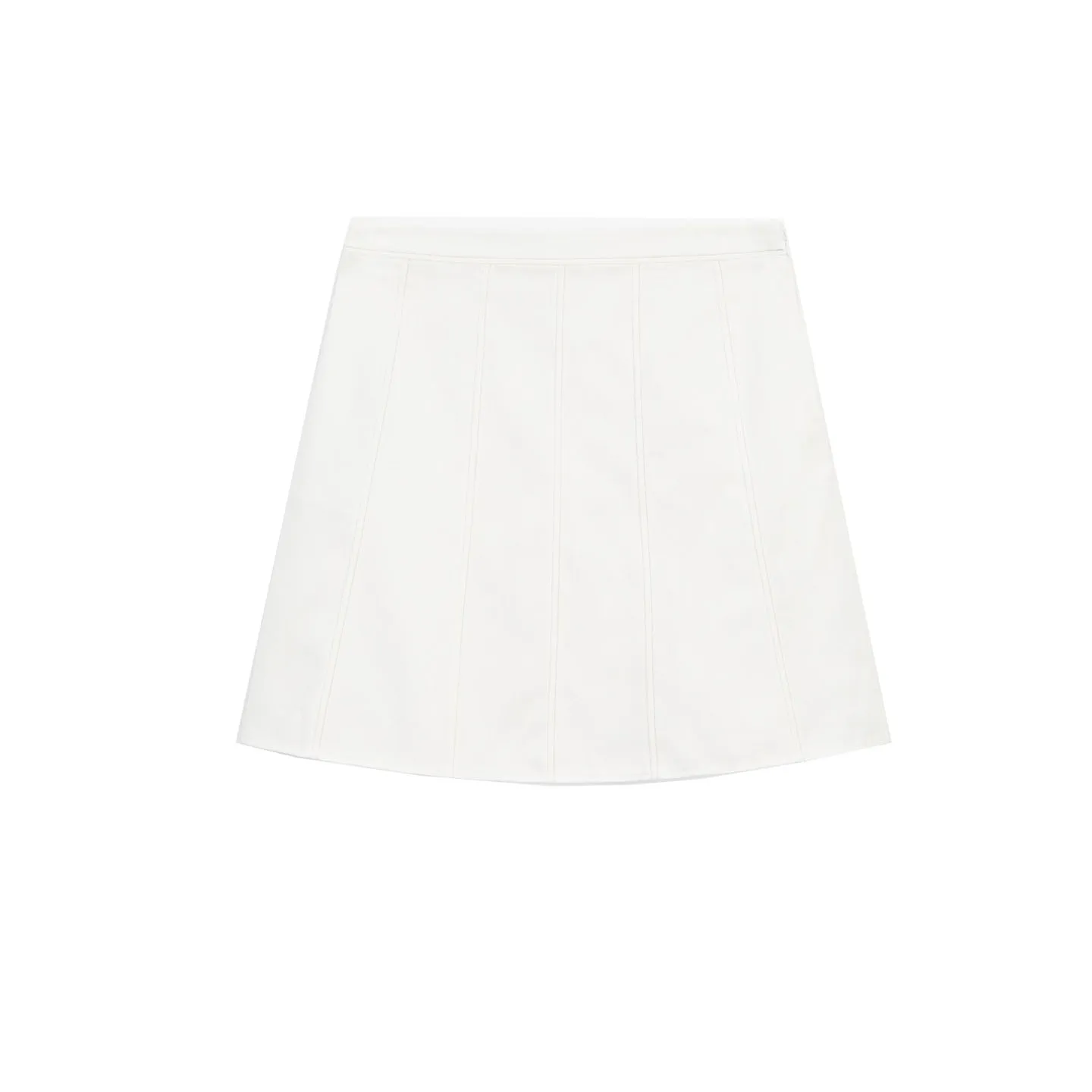 

Summer New Women's High-End Simple Casual Versatile Denim A-Line Skirt 524300 Polyester Fiber mid Waist A-Line Skirt