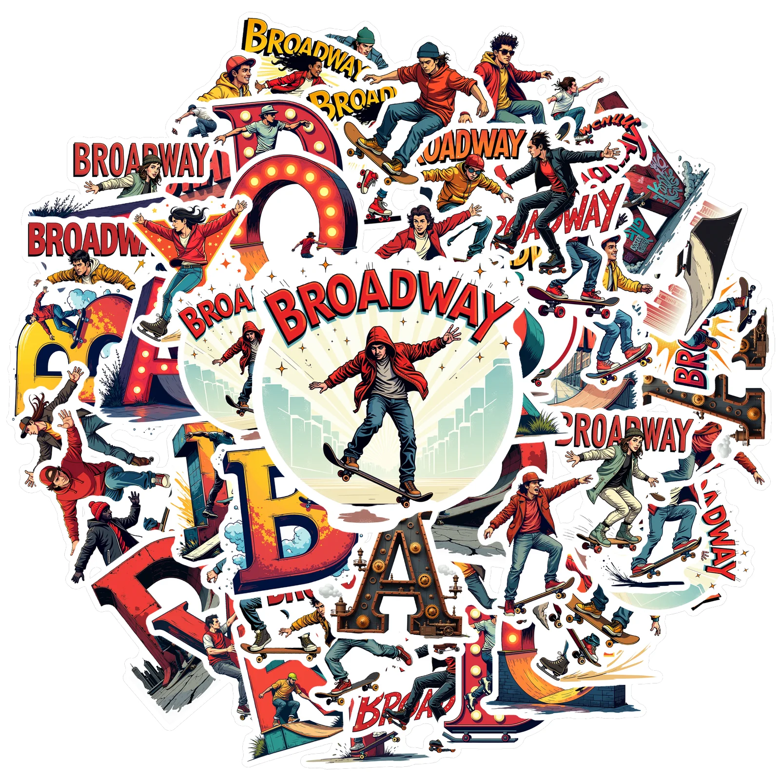 

35 шт.-70 шт. ретро наклейки динамические наклейки с животными DIY наклейки для гитары, ноутбука, шлема, скейтборда, ноутбука, мотоцикла, багажа