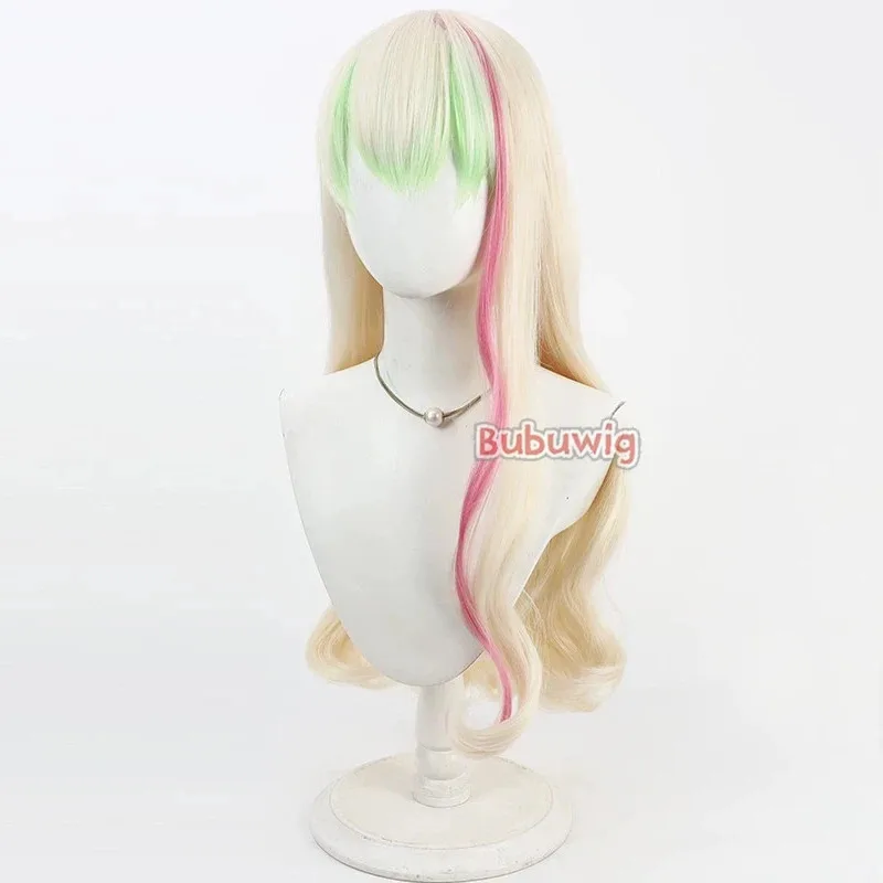 CyBubuwig Синтетические волосы Purirun Косплей Парики Futari wa Pretty Cure Cure Zukyoon Purirun Светло-русый смешанный парик Термостойкий