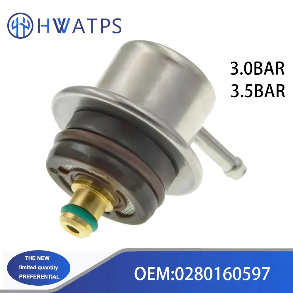 

0280160597 3.5Bar 3.0BAR Fuel Injection Pressure Regulator For BMW E31 E32 E34 E36 Z3 E38 E39 E46 328i 0280160504,13531726385